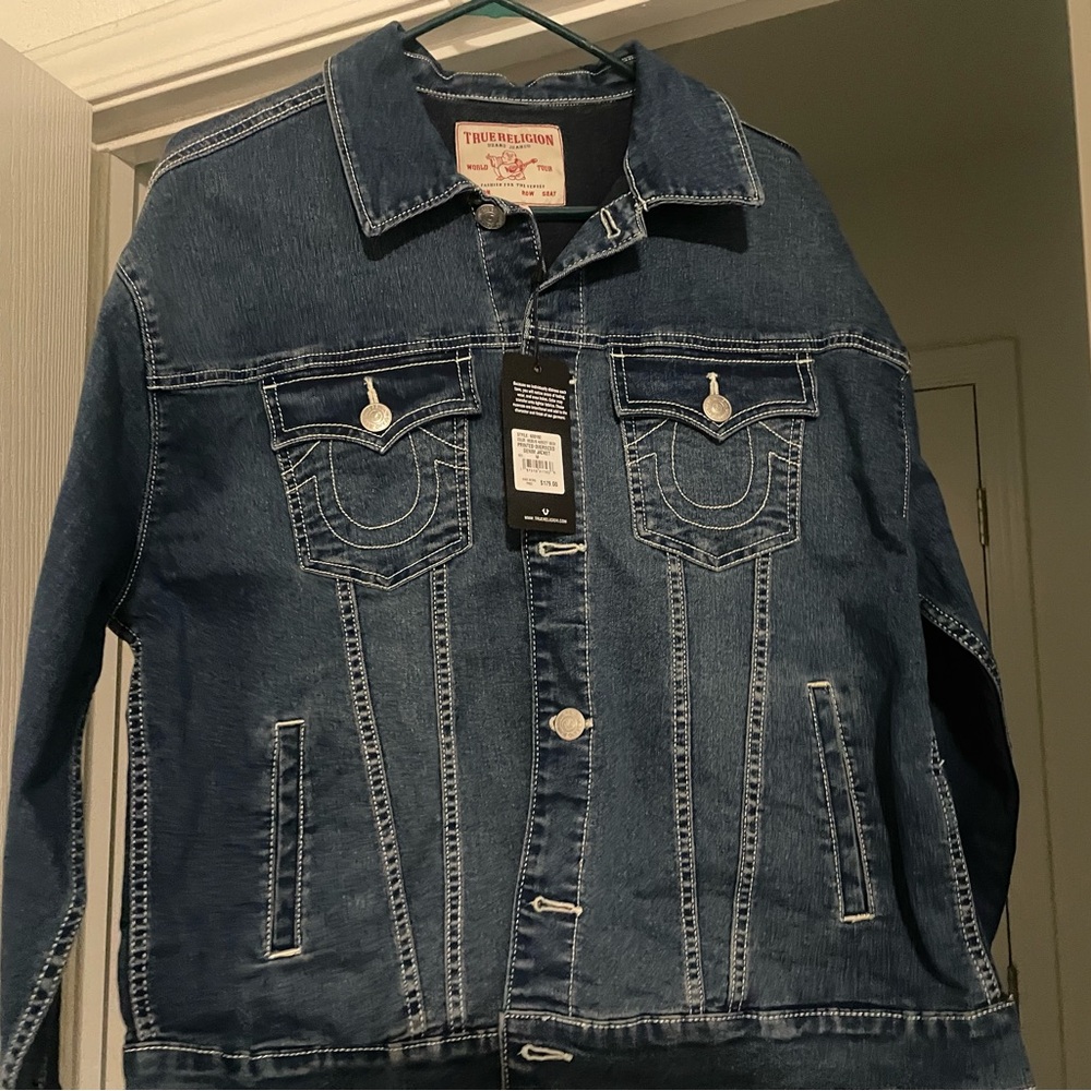 True Religion Dark Blue Denim Jacket